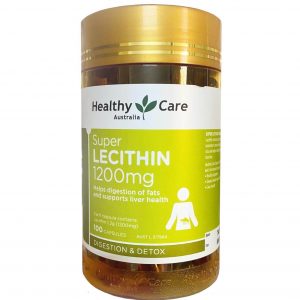 Mầm Đậu Nành Healthy Care Super Lecithin 1200mg Của Úc