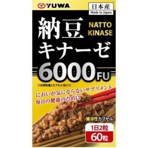 Viên hỗ trợ đột quỵ Natto Kinase 6000FU 60 viên