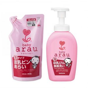 Nước Rửa Bình Sữa Arau Baby 500ml Nhật Bản