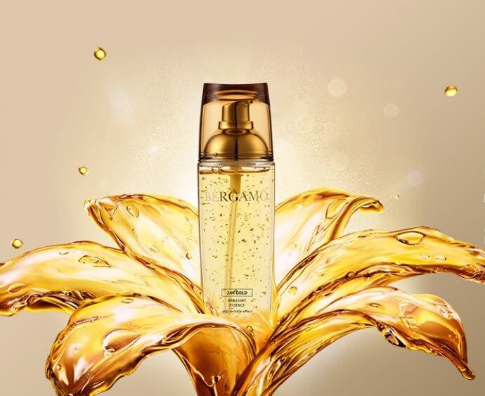 Serum Bergamo Vàng 24K Gold Brilliant Essence 110ml - Ảnh 2