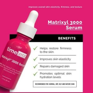Công dụng Serum Timeless Matrixyl 3000 Hyaluronic Acid 30ml
