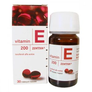 Vitamin E Đỏ Zentiva 200mg Nga (30 viên)