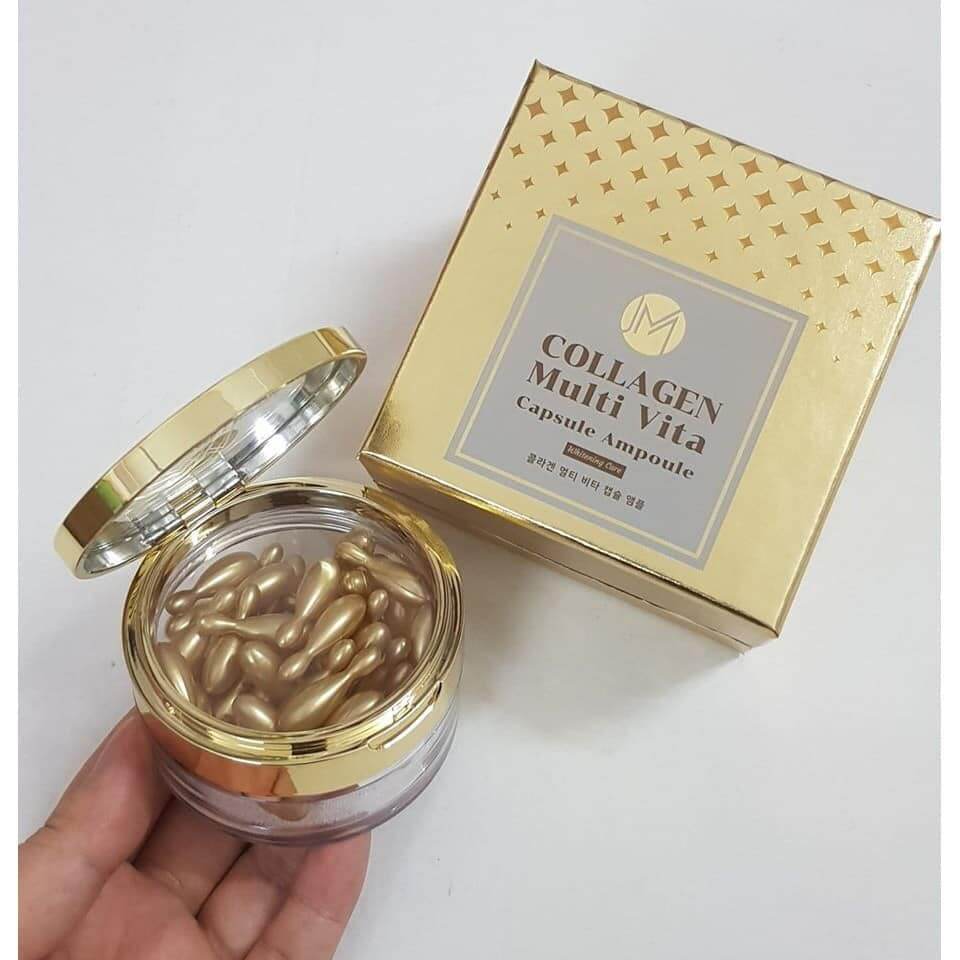 Viên Collagen Tươi Collagen Multi Vita Capsule Ampoule 38 viên