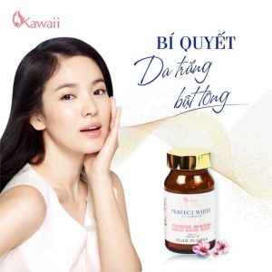 Viên uống trắng da Perfect White có tốt không?