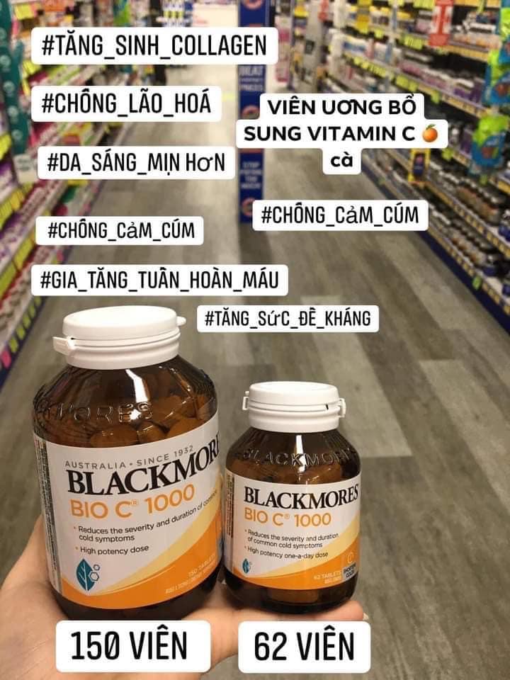 Công dụng Vitamin C Úc 1000