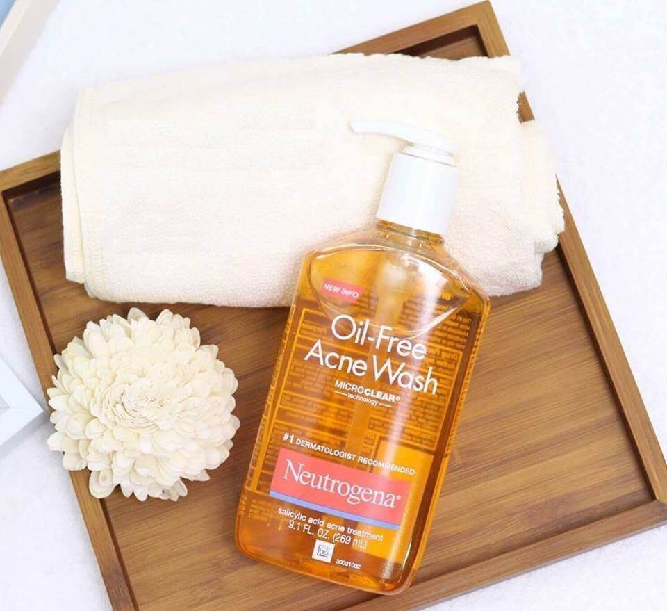 Sữa Rữa Mặt Kiềm Dầu Neutrogena Oil Free Acne Wash 150ml - Ảnh 2