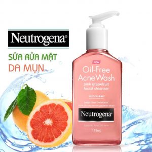 Sữa Rữa Mặt Kiềm Dầu Neutrogena Oil Free Acne Wash 150ml - Ảnh 4