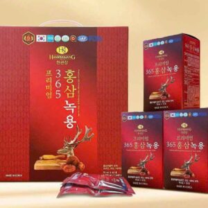 Nước hồng sâm linh chi nhung hươu 365