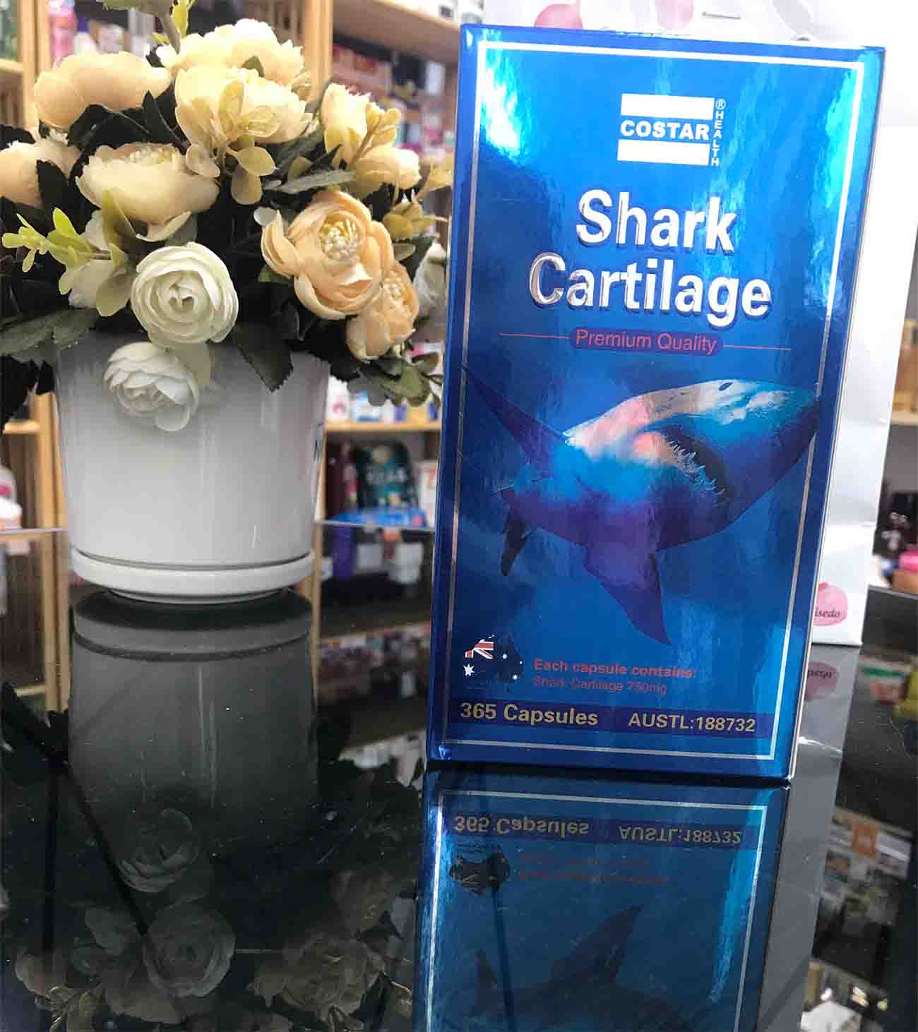 Sụn Cá Mập Costar Shark Cartilage 365 Viên 750mg Của ÚC