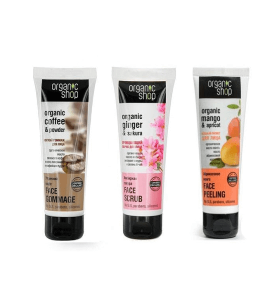 Tẩy tế bào chết Organic Shop Coffee & Powder cho mặt