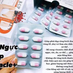 Viên Uống Tăng Vòng 1, Vòng 3 B Up Miracle + Nhật Bản - Ảnh 2