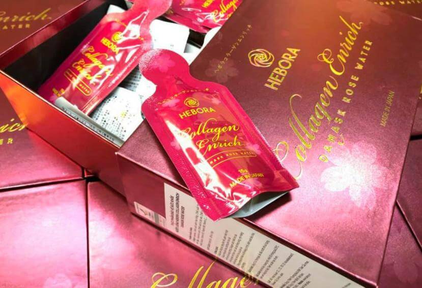 Công dụng của Hebora Collagen Enriched Japan
