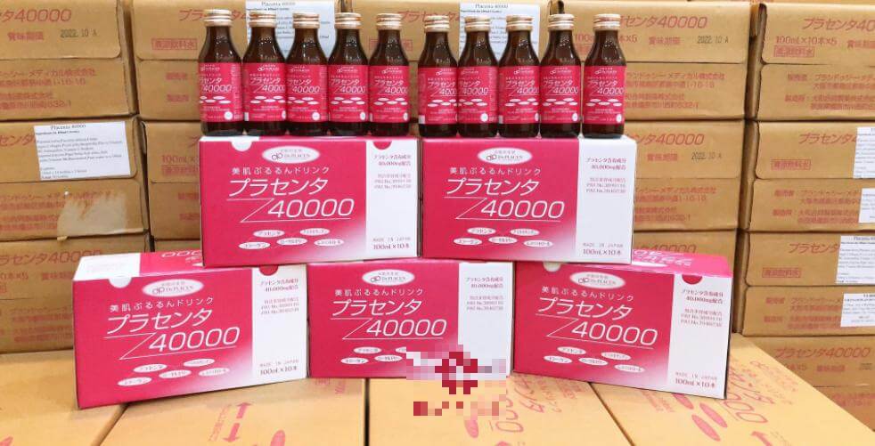 Nhau Thai Collagen Placenta 40000mg Dr.Placen Nhật Bản - Ảnh 4