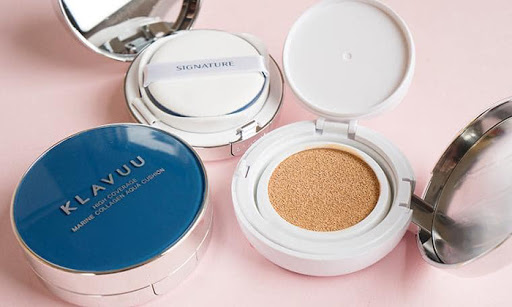 REVIEW Phấn Nước Klavuu Cushion màu Xanh Và Xám - Ảnh 4