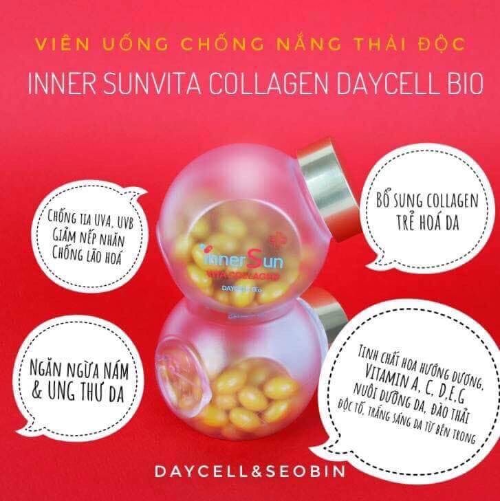 REVIEW Viên Uống Chống Nắng Inner Sun Hàn Quốc 60 Viên - Ảnh 3
