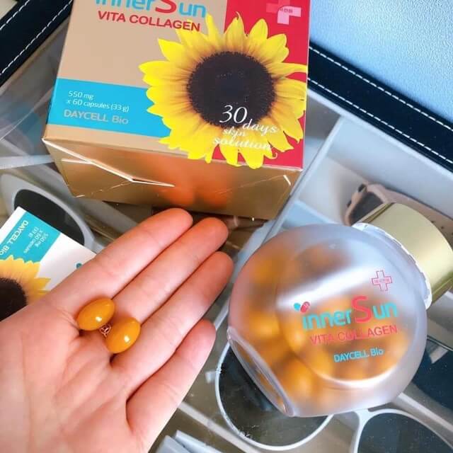 REVIEW Viên Uống Chống Nắng Inner Sun Hàn Quốc 60 Viên - Ảnh 2