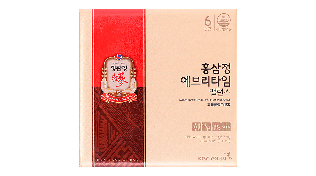 Nước Hồng Sâm 30 Gói KGC Extract Everytime Balance 10ml x 30 gói