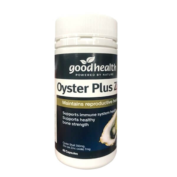 Viên uống Hàu Biển Oyster Plus Zinc Goodhealth 60 Viên