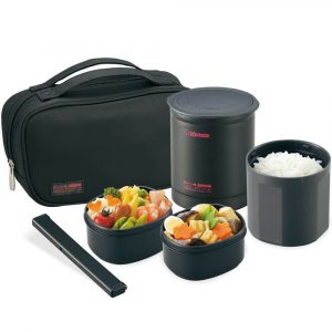 Hộp Đựng Cơm Giữ Nhiệt Zojirushi 3 ngăn Nhật Bản - Ảnh 6