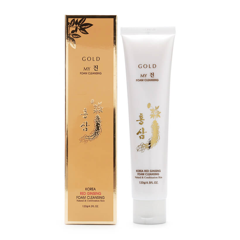 Sữa Rửa Mặt Nhân Sâm Hàn Quốc My Gold 130ml - Ảnh 2