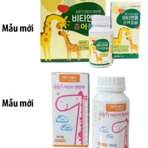 Canxi Hươu Cao Cổ Tăng Chiều Cao Cho Bé