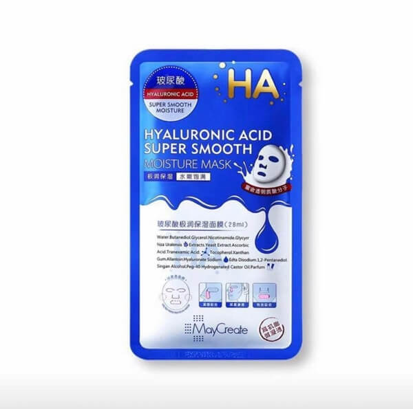 Mặt Nạ HA Maycreate Hyaluronic Acid Super Smooth
