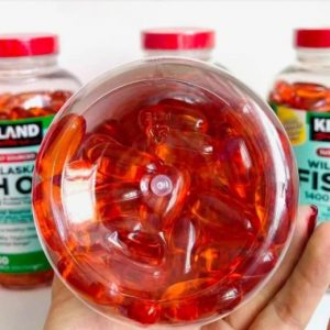 REVIEW dầu cá Kirkland Wild Alaskan Fish Oil 1400mg