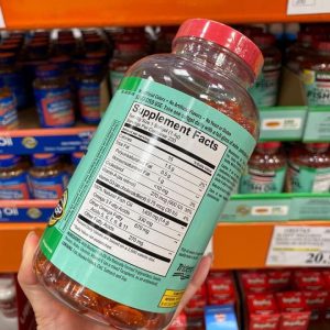 Thành phần của dầu cá Kirkland Wild Alaskan Fish Oil