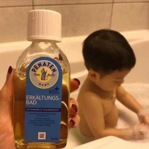 Tinh dầu tắm ngừa cảm cúm cho bé Penaten Đức có tốt không?