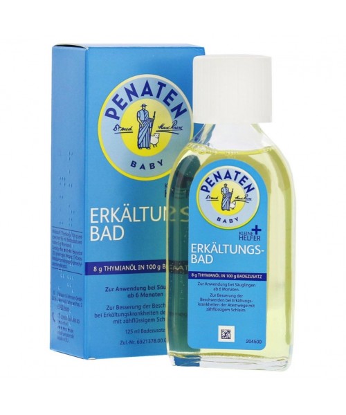 Tinh Dầu Tắm Hỗ Trợ Chống Cảm Penaten Đức 125ml