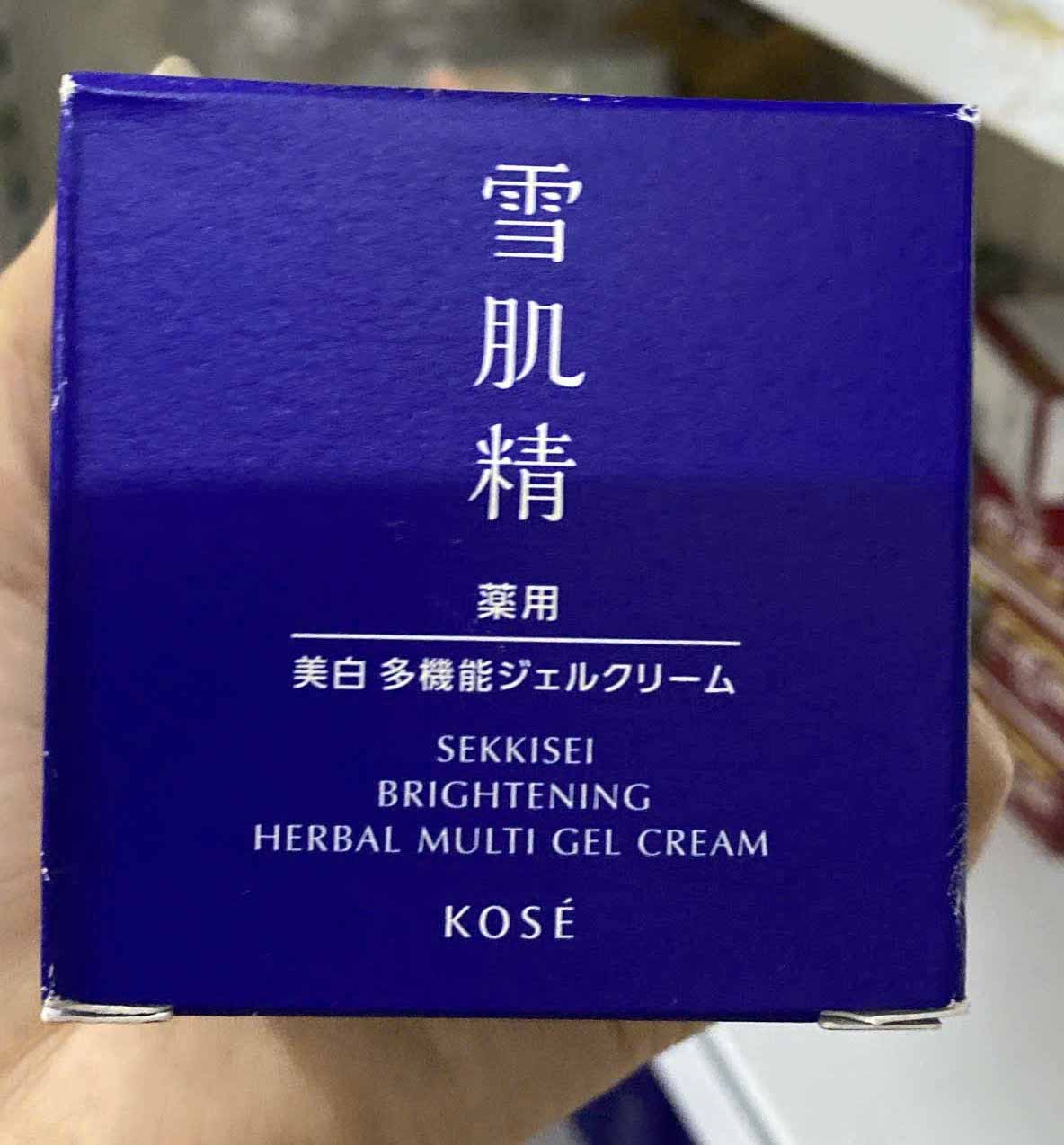 Sekkisei Brightening Herbal Multi Gel Cream