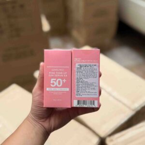 Serum Căng Da Cellapy Lovelycc Pink Tone Up Sun 30ml mẫu mới