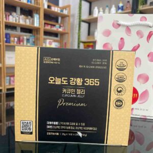 Thạch Nghệ Collagen Nano Curcumin Jelly 365 Vị Xoài 30 Gói