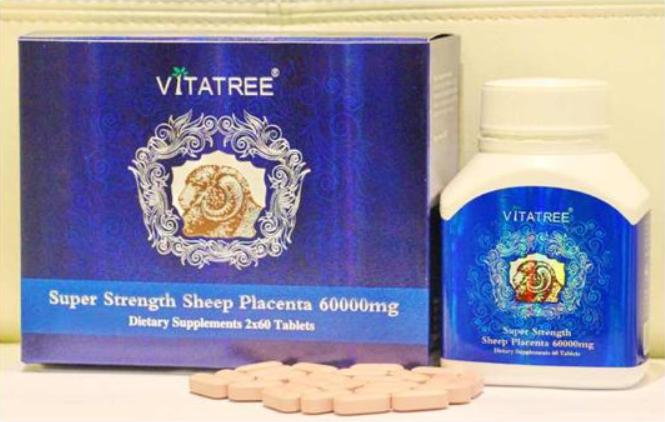Nhau thai cừu Vitatree 60000mg REVIEW