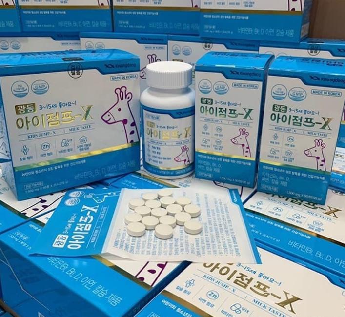 Viên Canxi Hươu Cao Cổ Hỗ Trợ Chiều Cao Cho Bé Của Hàn Quốc - Ảnh 5