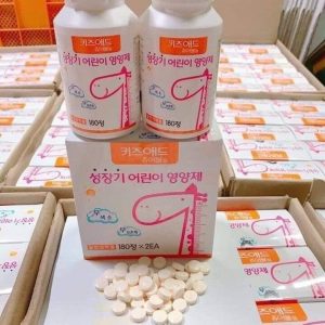 Viên Canxi Hươu Cao Cổ Hỗ Trợ Chiều Cao Cho Bé Của Hàn Quốc - Ảnh 4