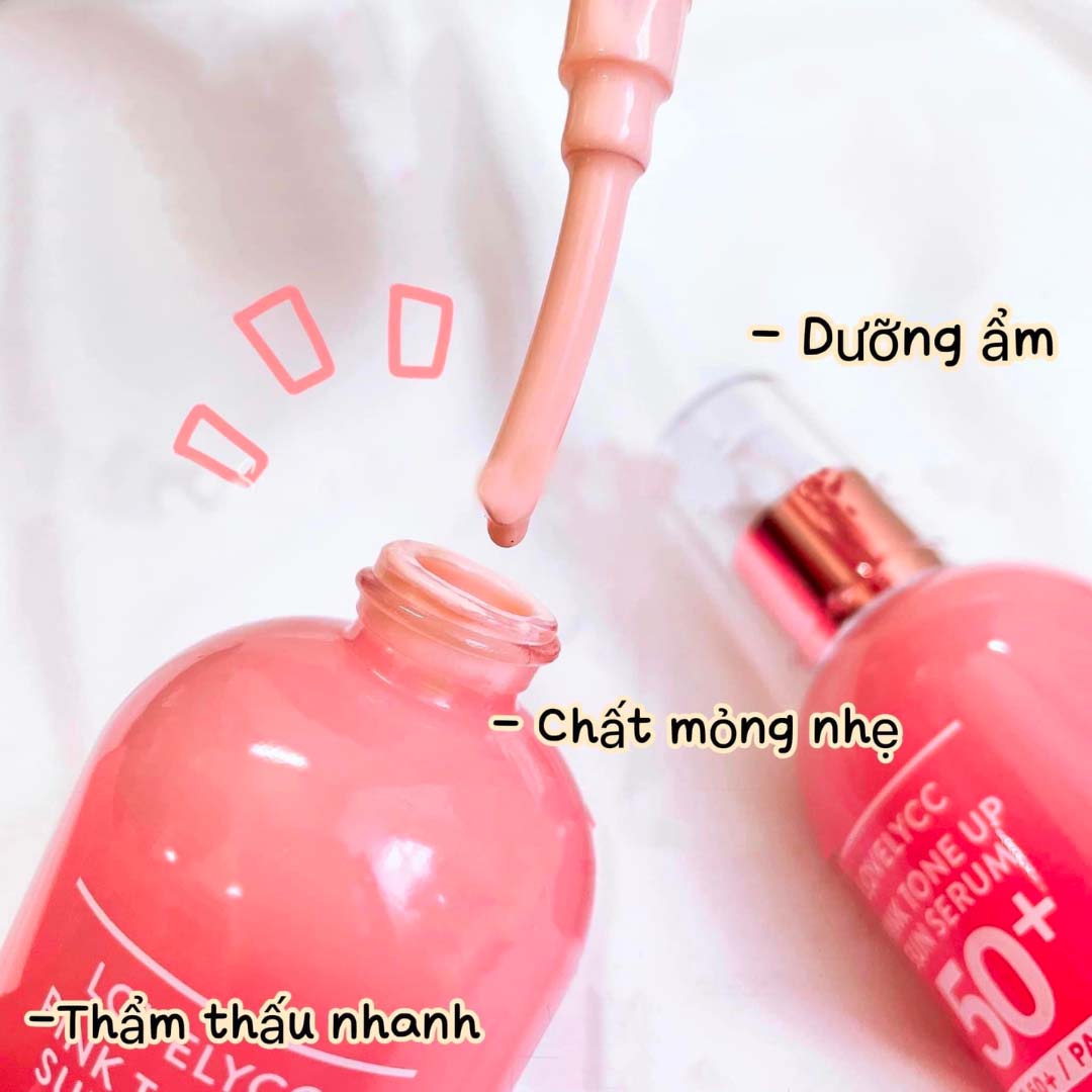 Serum Căng Da Cellapy Lovelycc Pink Tone Up Sun 30ml - Ảnh 5