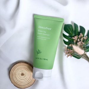 Sữa rửa mặt Innisfree Green Tea Cleansing Foam - Ảnh 3