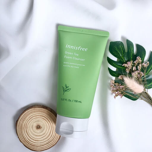 Sữa rửa mặt Innisfree Green Tea Cleansing Foam - Ảnh 3