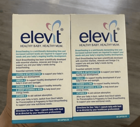 Elevit sau sinh của úc 60 viên - Ảnh 4