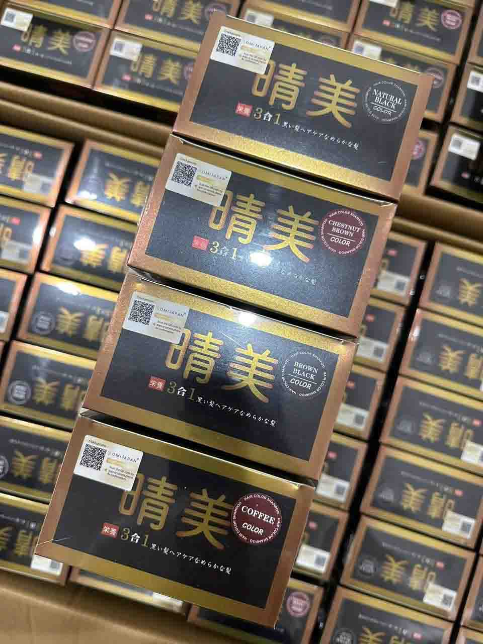 Dầu Gội Đen Tóc Komi