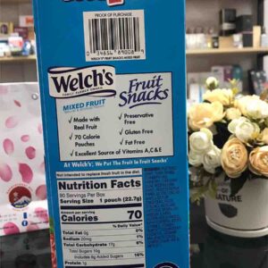 Kẹo Dẻo Welchs 60 gói