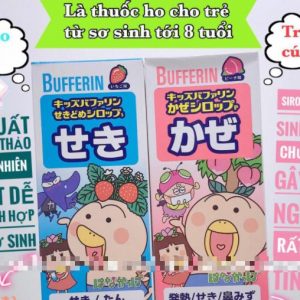 Công dụng Siro thảo dược cho bé Bufferin