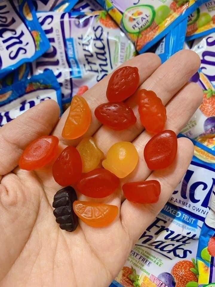 Công dụng của kẹo dẻo trái cây Welch's Fruit Snacks