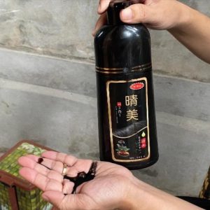 Hướng dẫn sử dụng dầu gội thảo dược đen tóc Komi