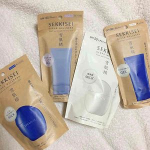 Kem chống nắng Kose Sekkisei Clear Wellness có mấy loại?