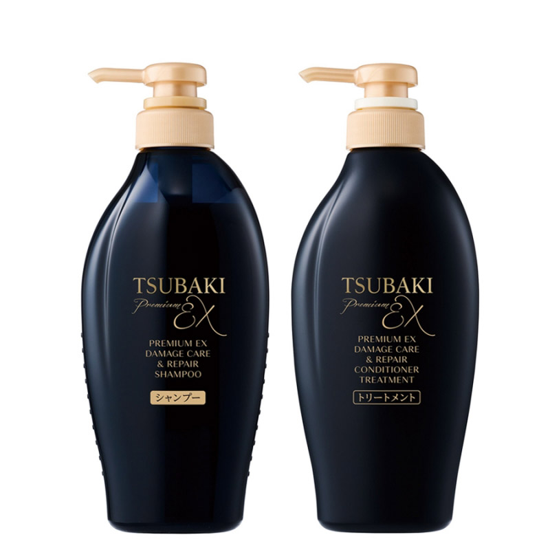 Bộ Dầu Gội TSUBAKI PREMIUM COOL đen