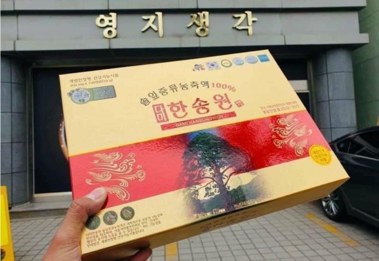 Viên uống tinh dầu thông đỏ Dami Hansongwon có tốt không?