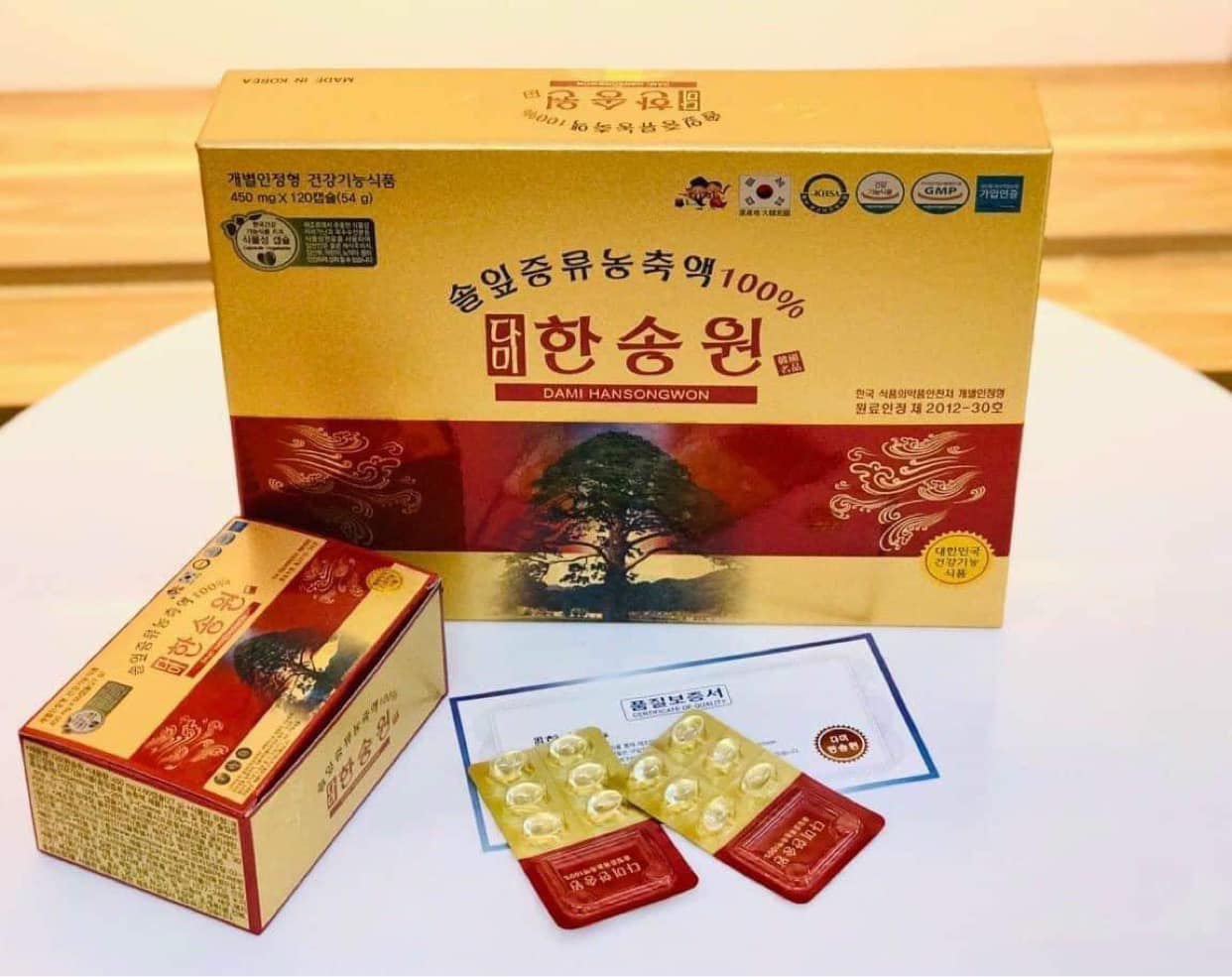 Công dụng tinh dầu thông đỏ Hansongwon