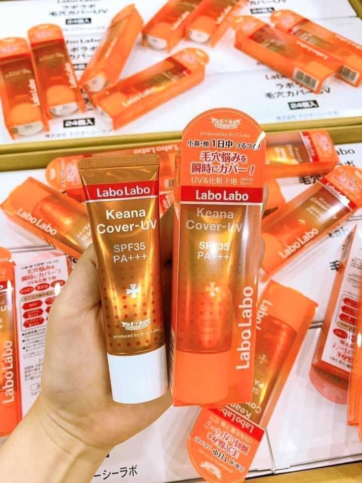 REVIEW kem nền Labo Labo chống nắng